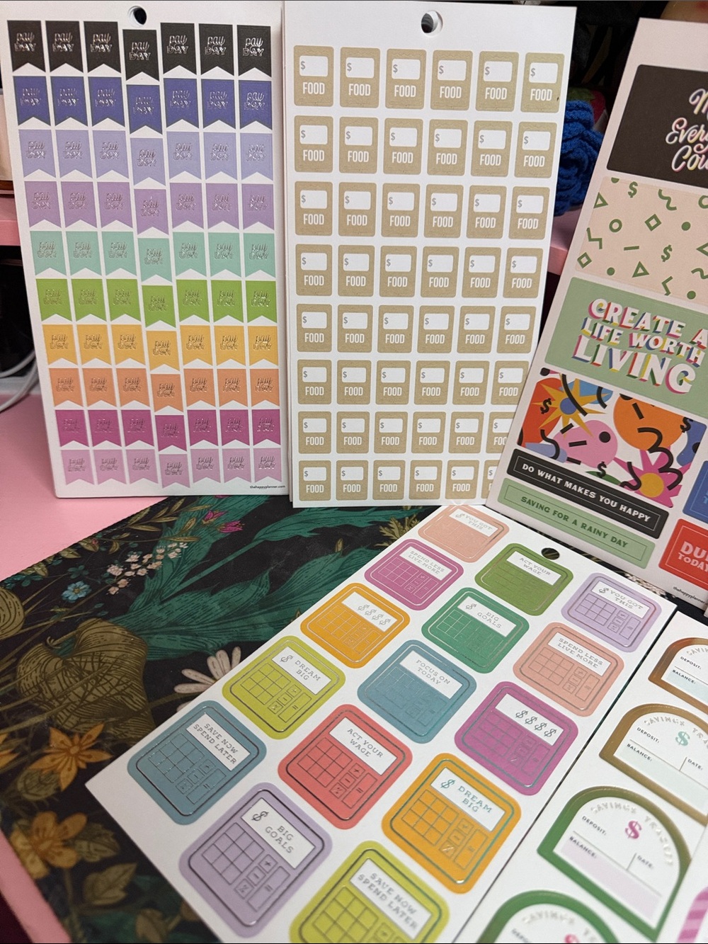 Happy Planner - Budget themed random sticker bundle - SEE PICS - Picture 8 of 13